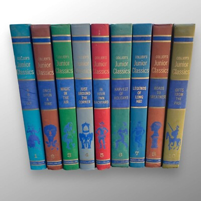 Collier’s Junior Classics Set of 9 Books 1-8 & 10 Young Folks Shelf of Books VTG | eBay | eBay US