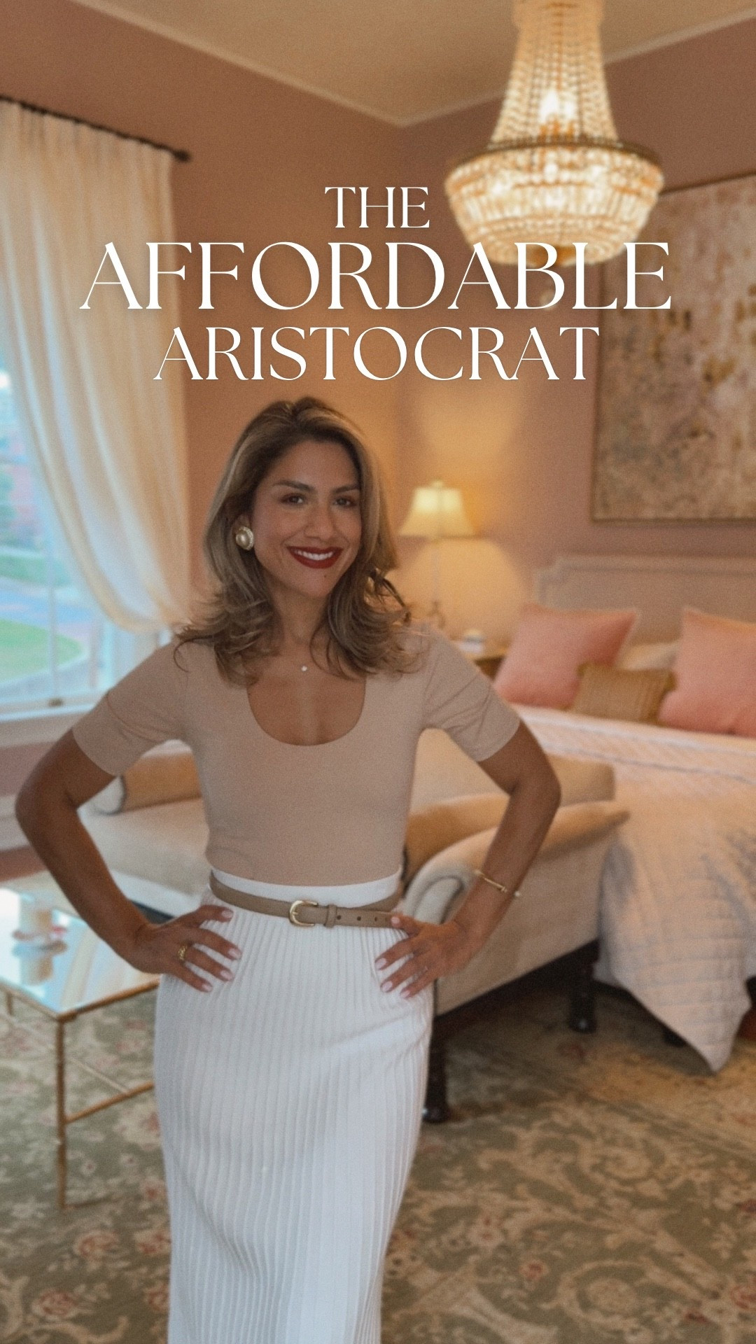 For those asking about the outfit I’m wearing in this post, where I take you through my primary suite to show how I decorate like I’m rich, but on a budget. I’ve linked everything for you here. If it’s no longer for sale or something I thrifted, I always link to similar items I’ve shopped for you with quality and price inclusivity in mind.  