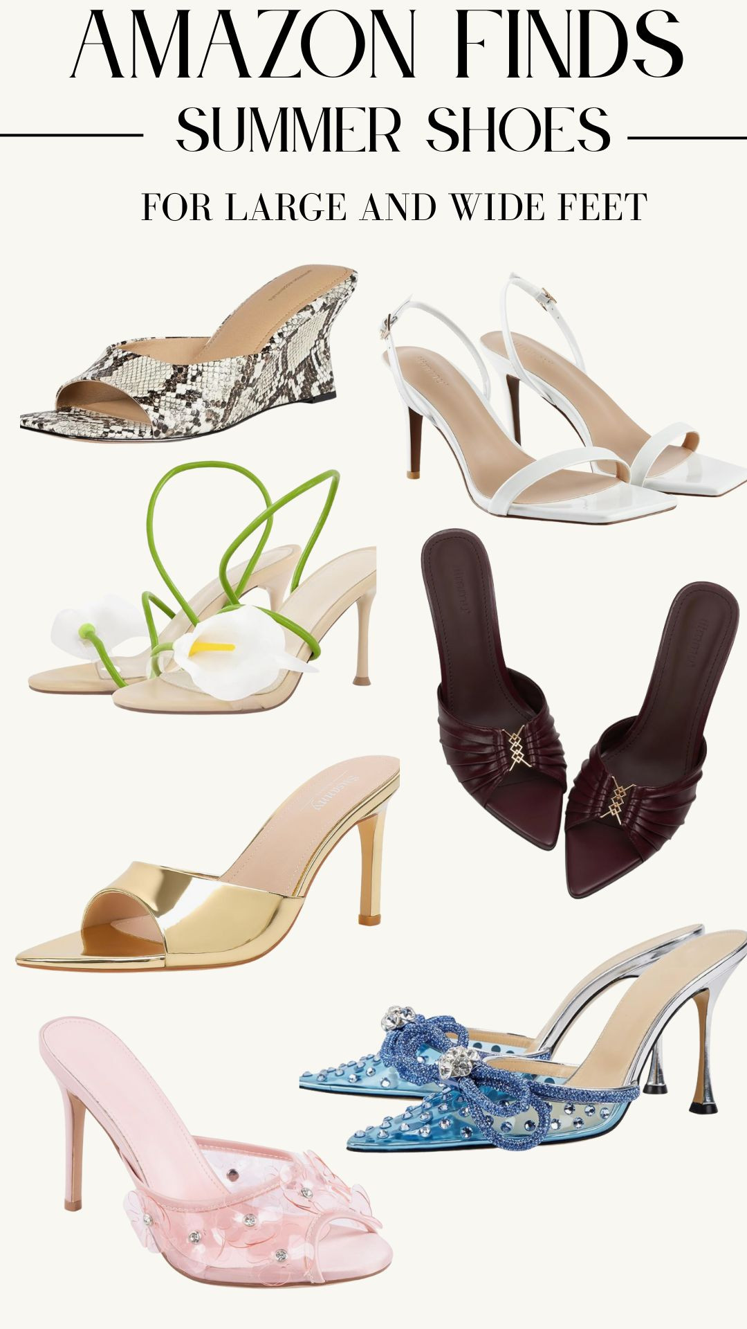 Summer heels for wide and large foot, size 12 women shoes, size 12 women heels, amazon shoes, amazon shoe finds, amazon shoes for large foot, 

 

#LTKFindsUnder100 #LTKPlusSize #LTKShoeCrush