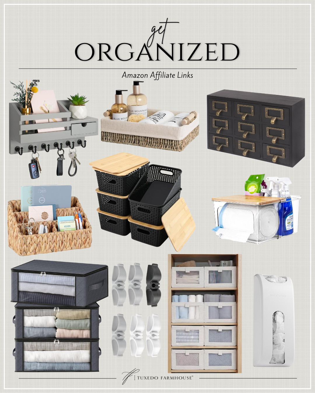 Amazon - Get Organized

Stay organized with these stylish storage solutions!

Seasonal, home, maintenance, organization, storage, baskets, cleaning,  

 #LTKSeasonal #LTKHome #LTKFindsUnder50