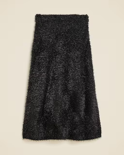 Collection textured metallic A-line skirt | J. Crew US