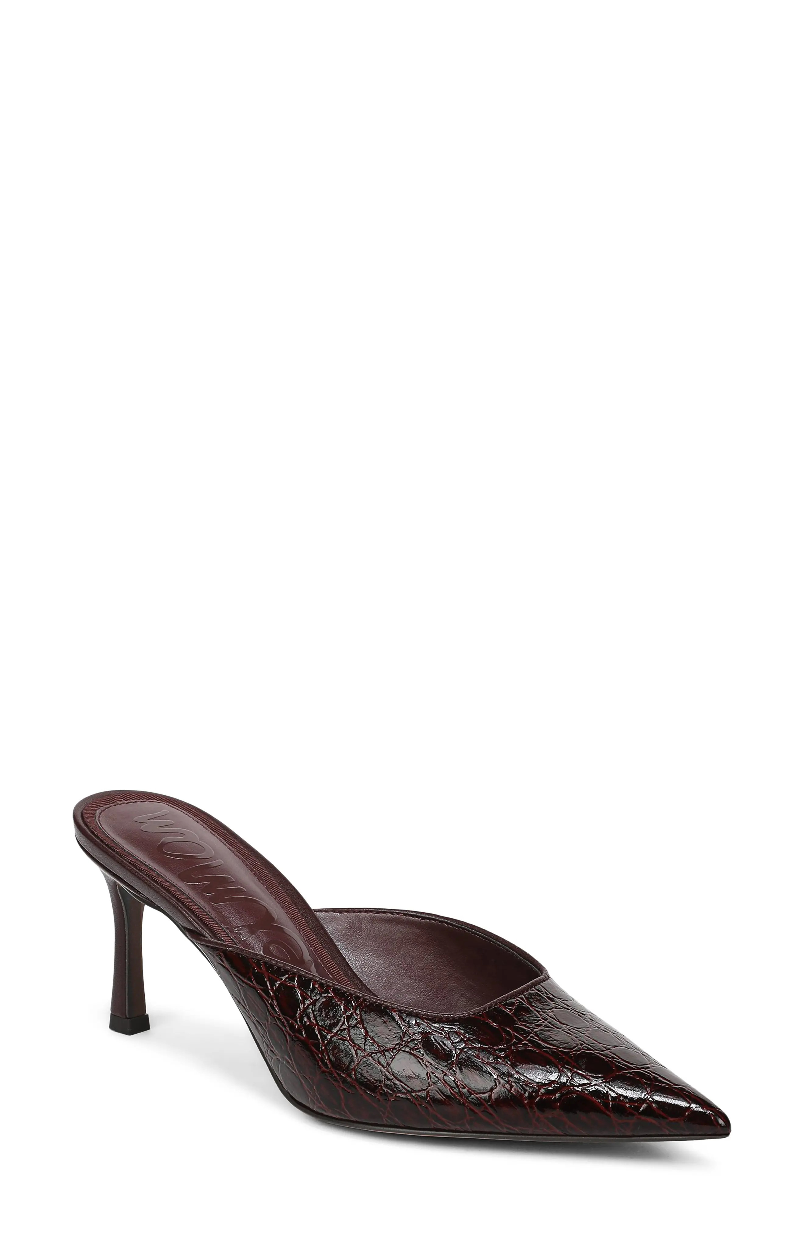 Sam Edelman Margeaux Mule in Cafe Noir at Nordstrom, Size 9.5 | Nordstrom