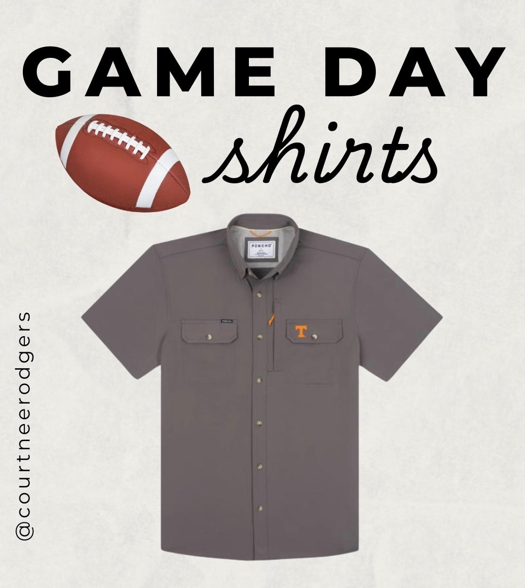Game day shirts
Ordered this for Michael! 

Men’s shirts, football, game day, football season

#LTKootd #LTKdayinmylife #LTKMens