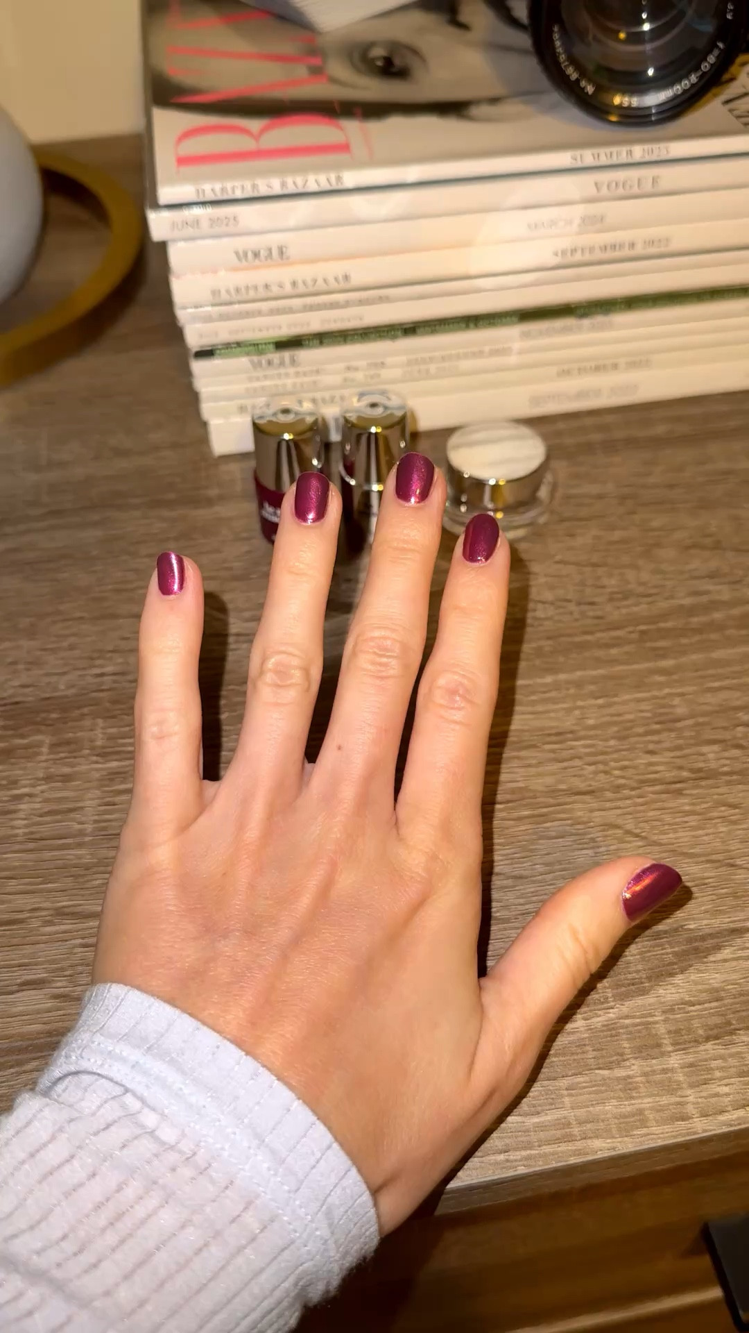 the cherry trio!! Le mini macaron is my go to at home gel nail kit. This and the chrome powder are so easy to use and turn out beautiful ✨🍒 
Color used: black lily + glazed powderr

#LTKFindsUnder50 #LTKSeasonal #LTKBeauty