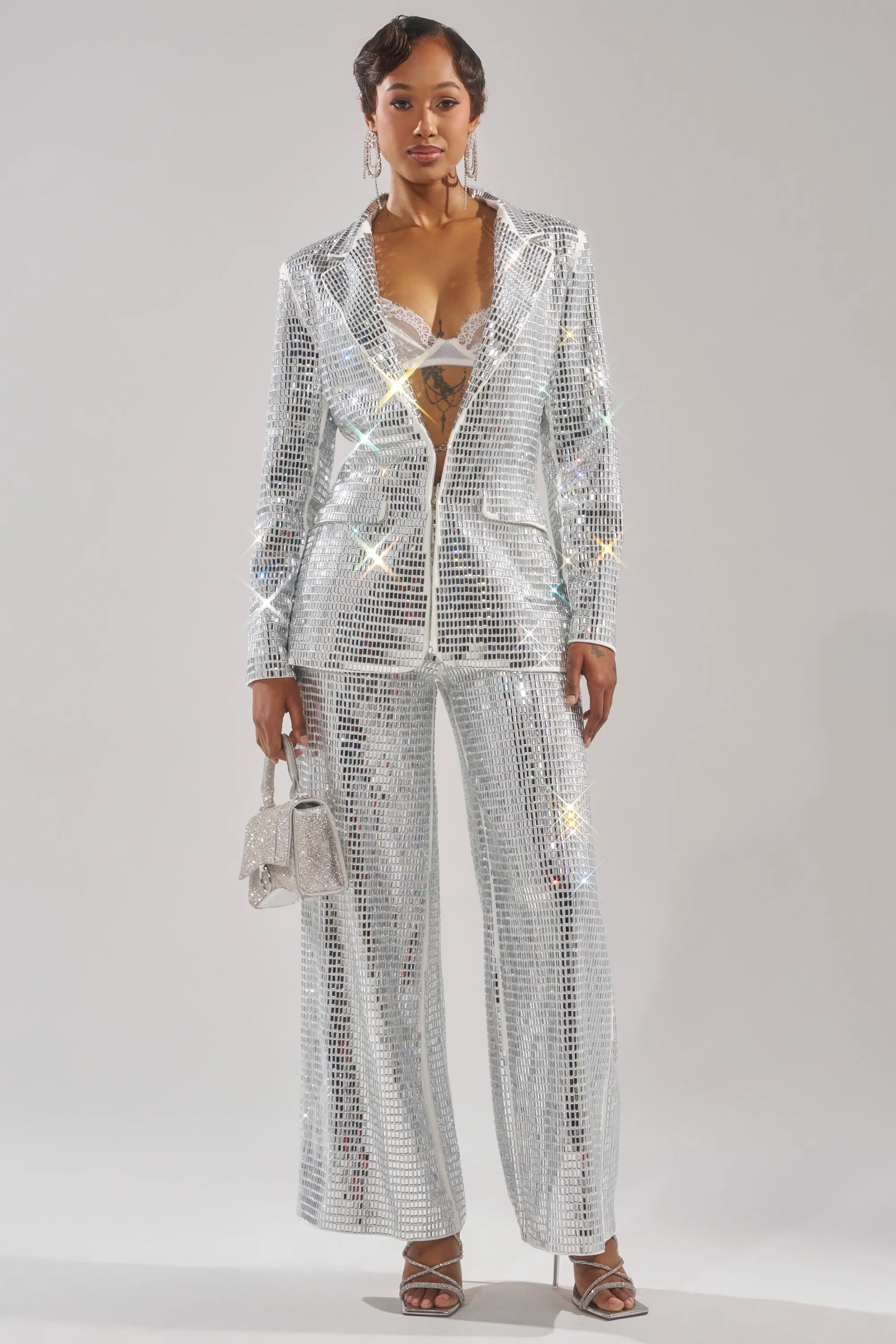 CAN'T GET ENOUGH RHINESTONE TROUSER | AKIRA