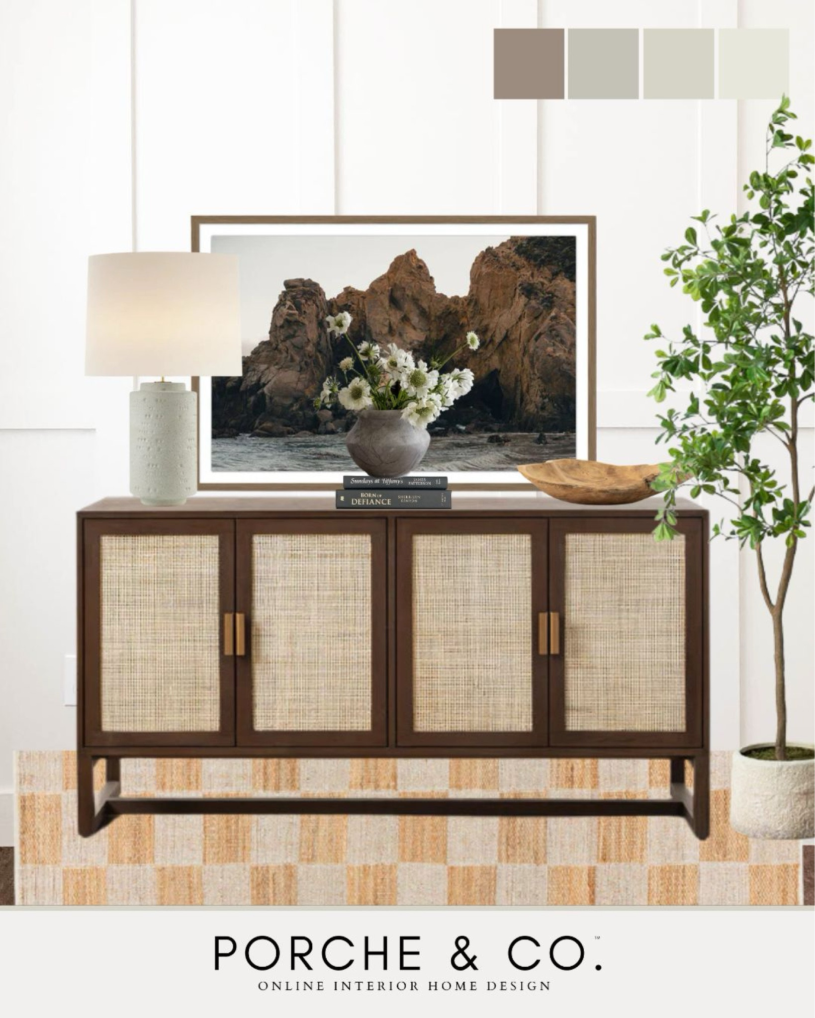 Curated collection, entryway, console table, console styling, console decor, entry way console
#visionboard #moodboard #porcheandco

#LTKHome #LTKStyleTip