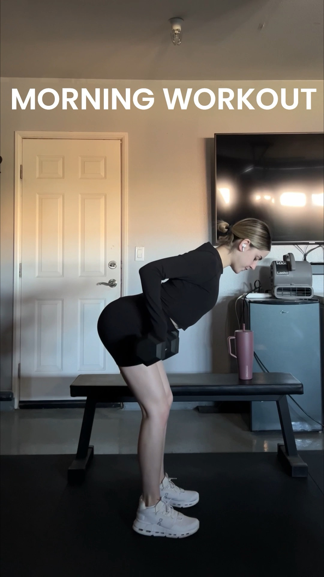 today’s workout outfit! 🖤
long sleeve - size small (code REESE15)
shorts - size small (code REESE15)
shoes - size 7

#LTKootd #LTKActive #LTKfitnessgoals