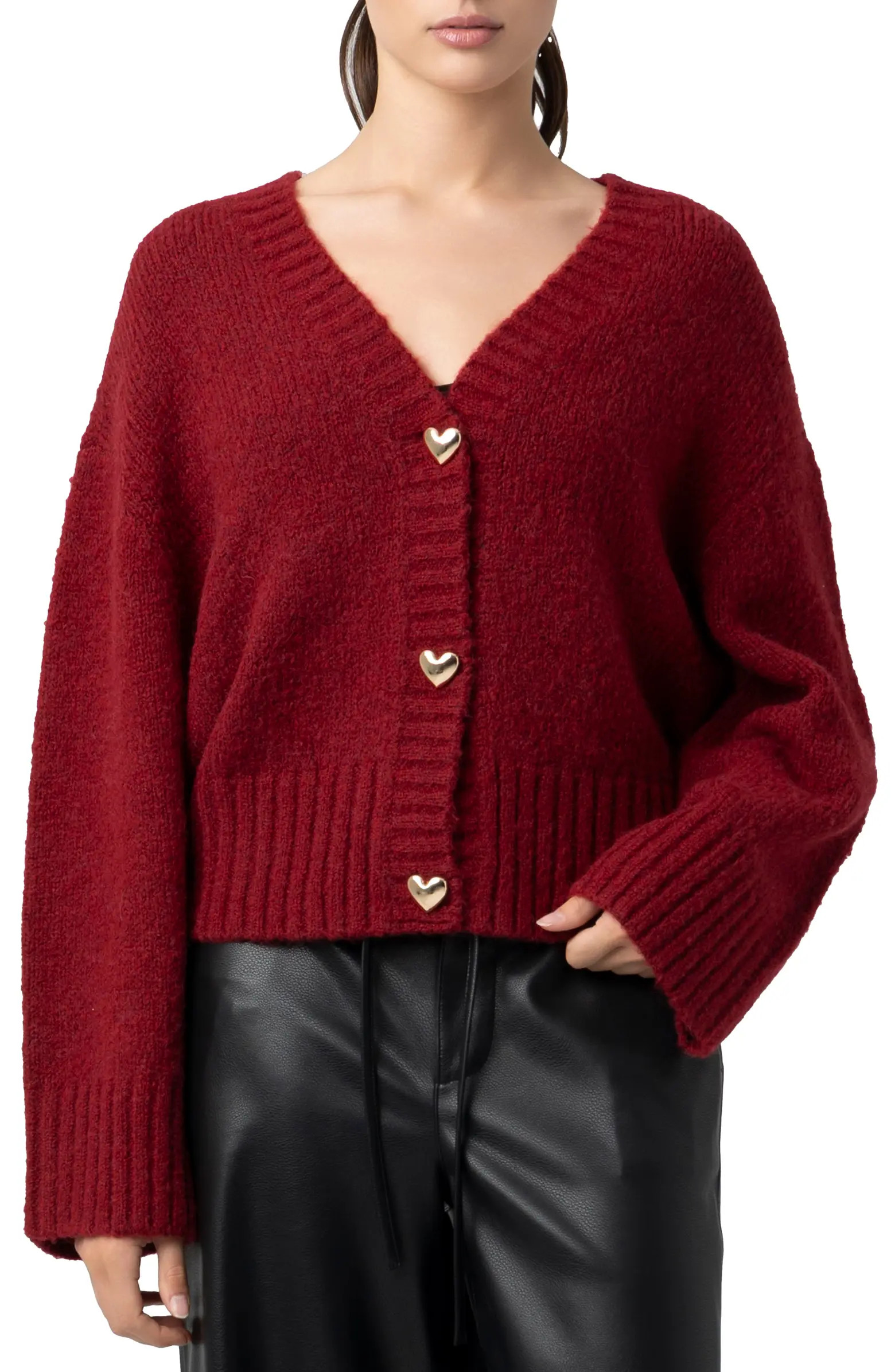 Heart Button Cardigan | Nordstrom