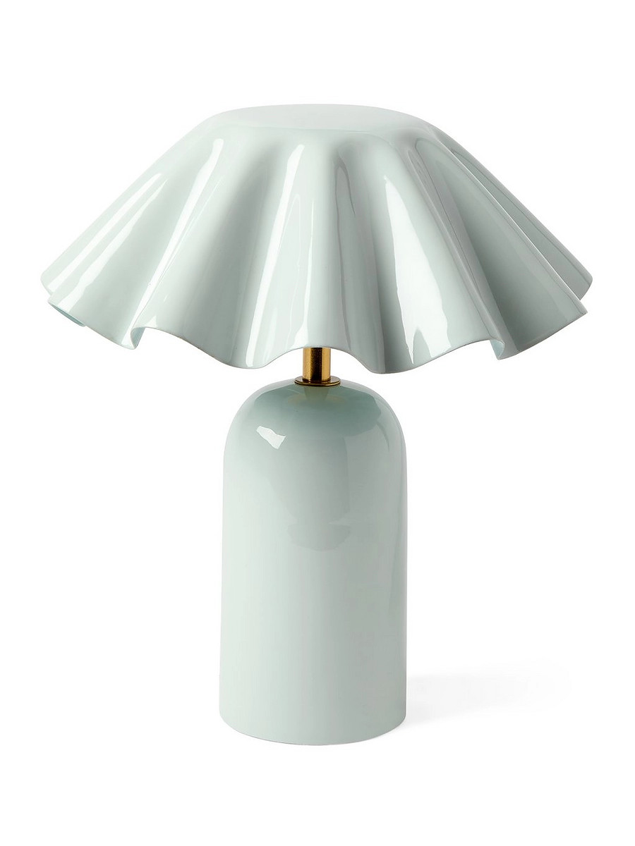 Brooks Fluted Cordless Table Lamp | Serena and Lily