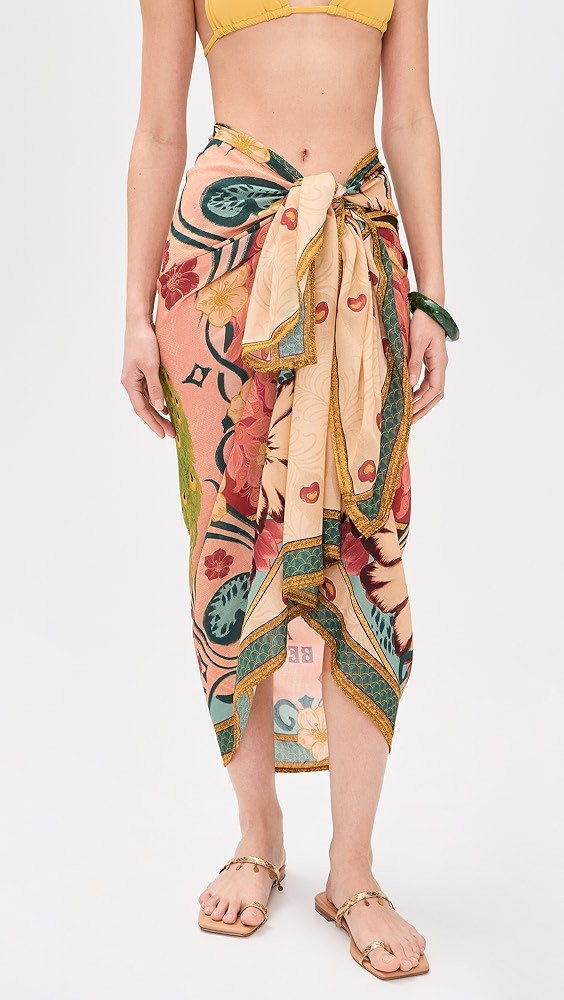 Marine Plume Pareo | Shopbop