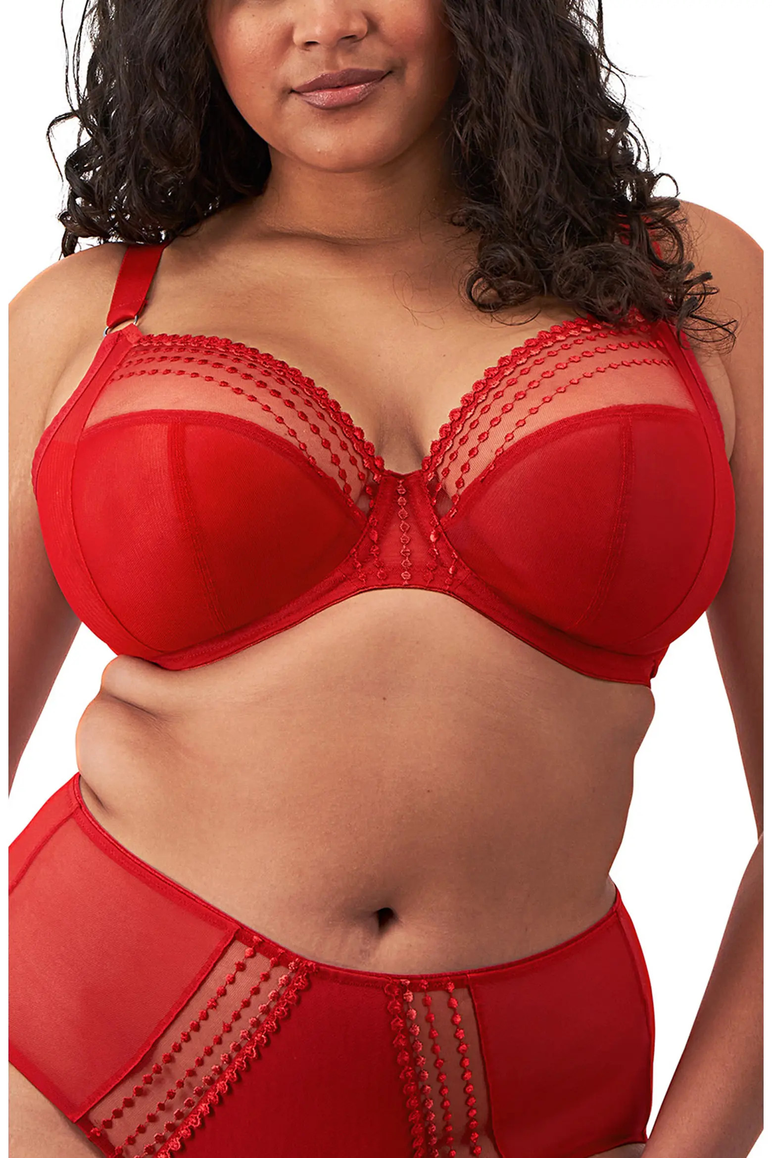 Elomi Matilda Full Figure Underwire Plunge Bra (Women) | Nordstrom | Nordstrom