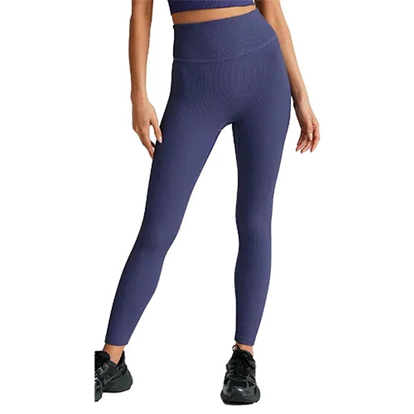 Women's Beyond Yoga Impulse Ribbed Leggings Small Eternal Blue | Scheels