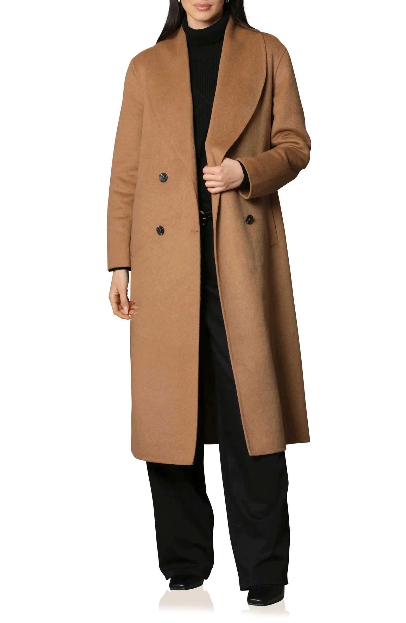 Belted Double Breasted Coat | Nordstrom