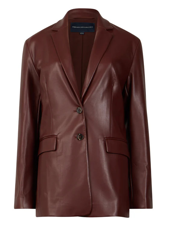 Crolenda PU Blazer | French Connection (UK)