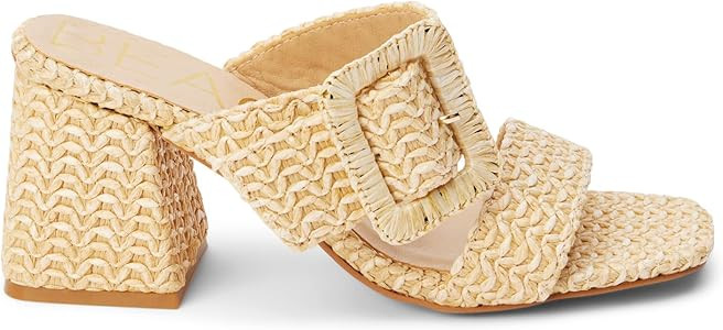 BEACH by Matisse Womens Lucy Block Casual Sandals Casual High Heel 3" & Up | Amazon (US)