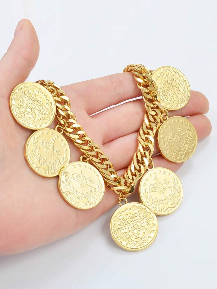 Round Charm Bracelet | SHEIN
