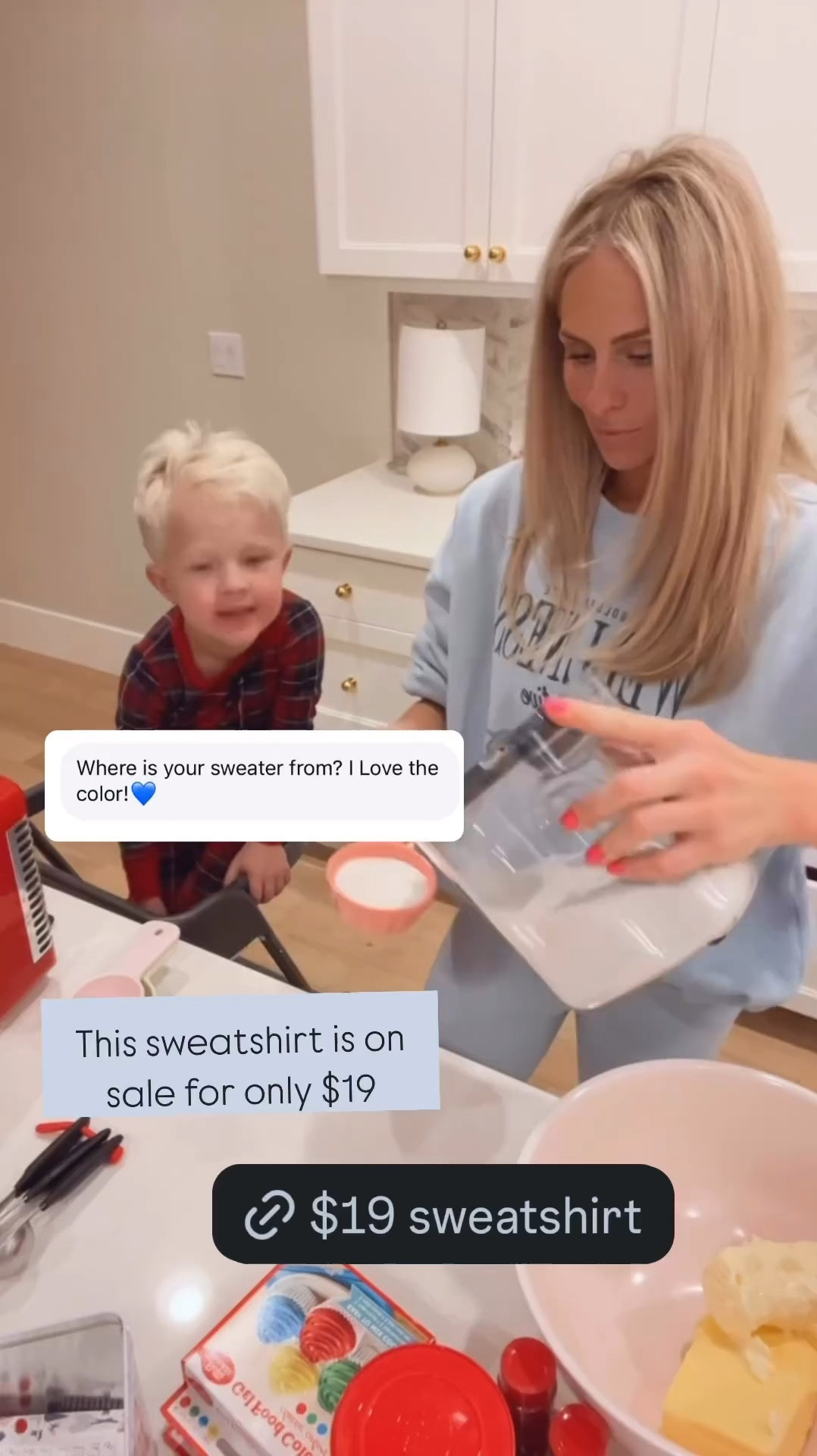 I can’t believe this crewneck sweatshirt is only $19!! It looks so cute with these blue leggings 💙 the leggings are on sale for only $12!!

#LTKSaleAlert