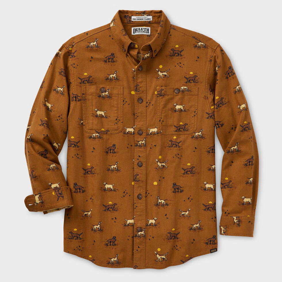 Men's Free Swingin' Flannel Slim Fit Shirt | Duluth Trading Company