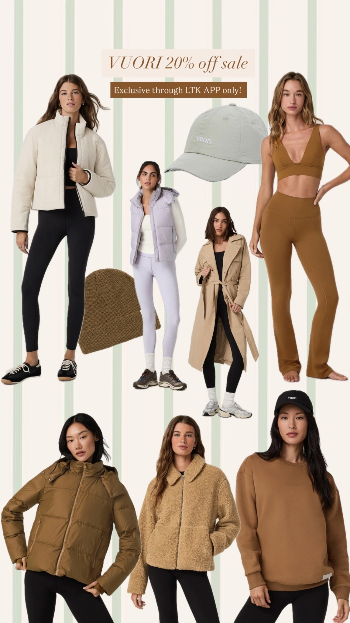 In app sale! 20% off VUORI 

#LTKActive #LTKSeasonal #LTKFallSale