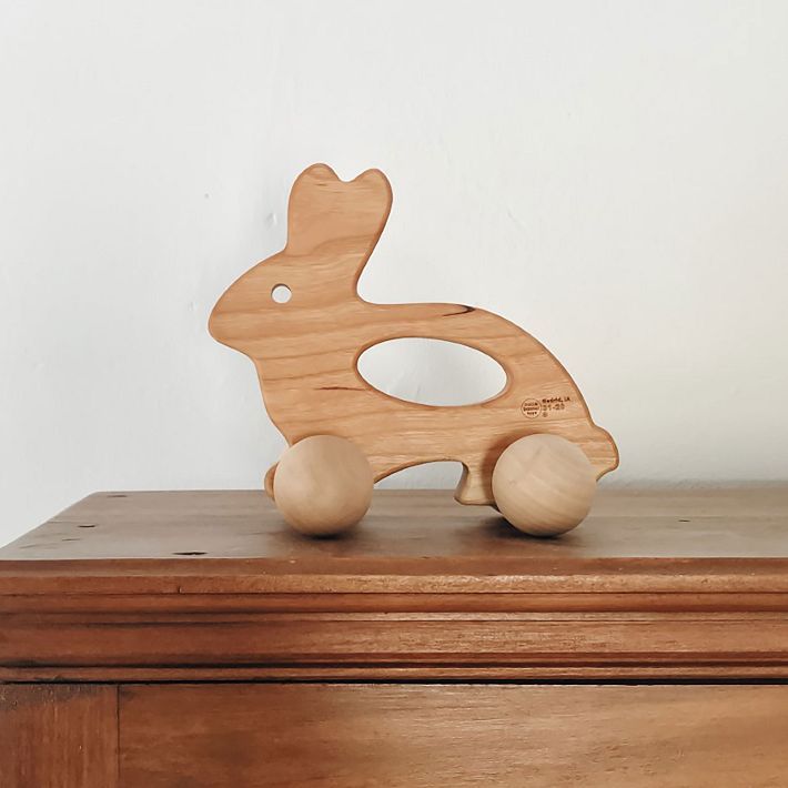 Bannor Toys Bunny Push Toy | West Elm (US)