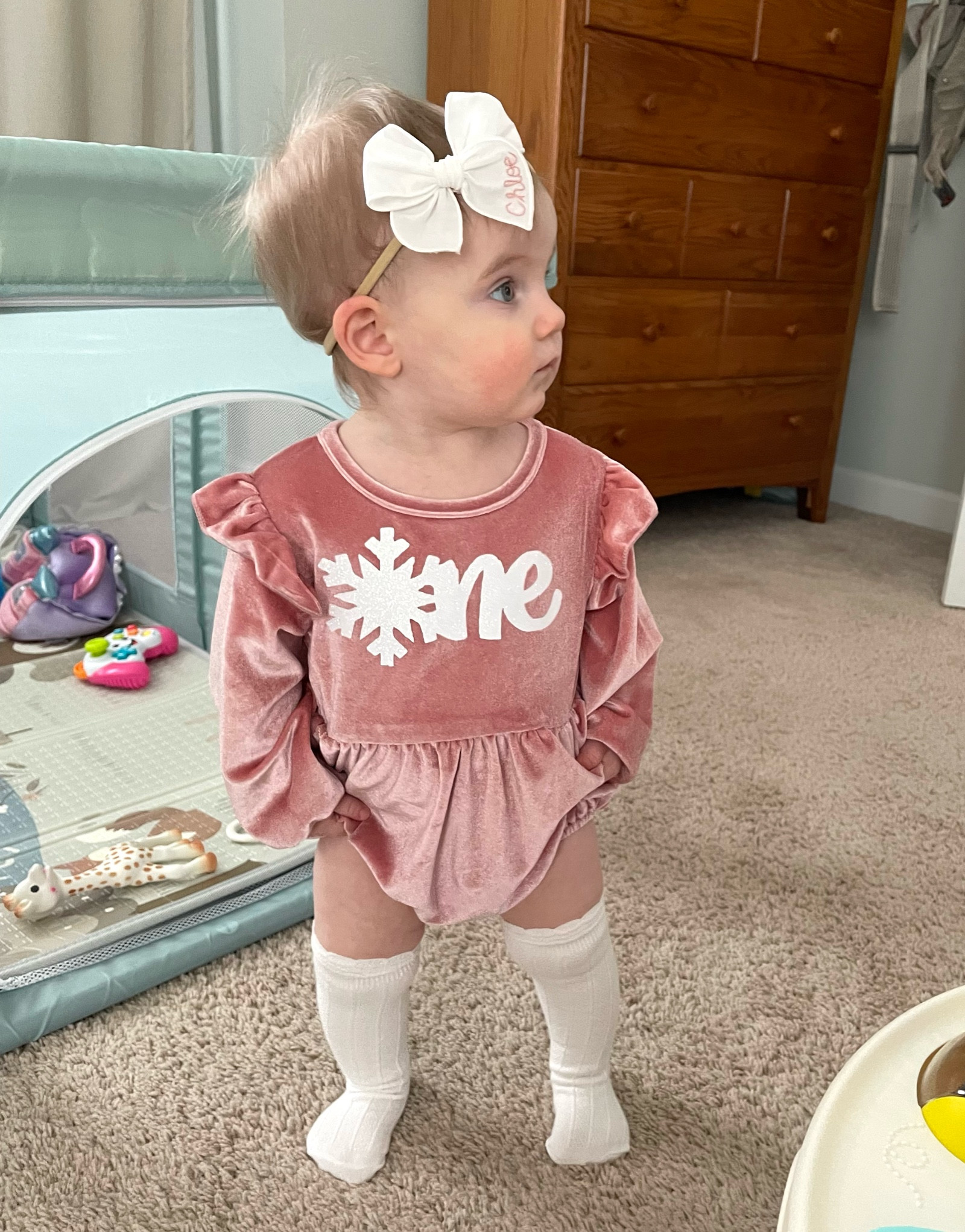 Winter ONEderland first birthday party outfit 

Baby girl first birthday romper , birthday bubble romper 

#LTKparties #LTKbaby #LTKfamily