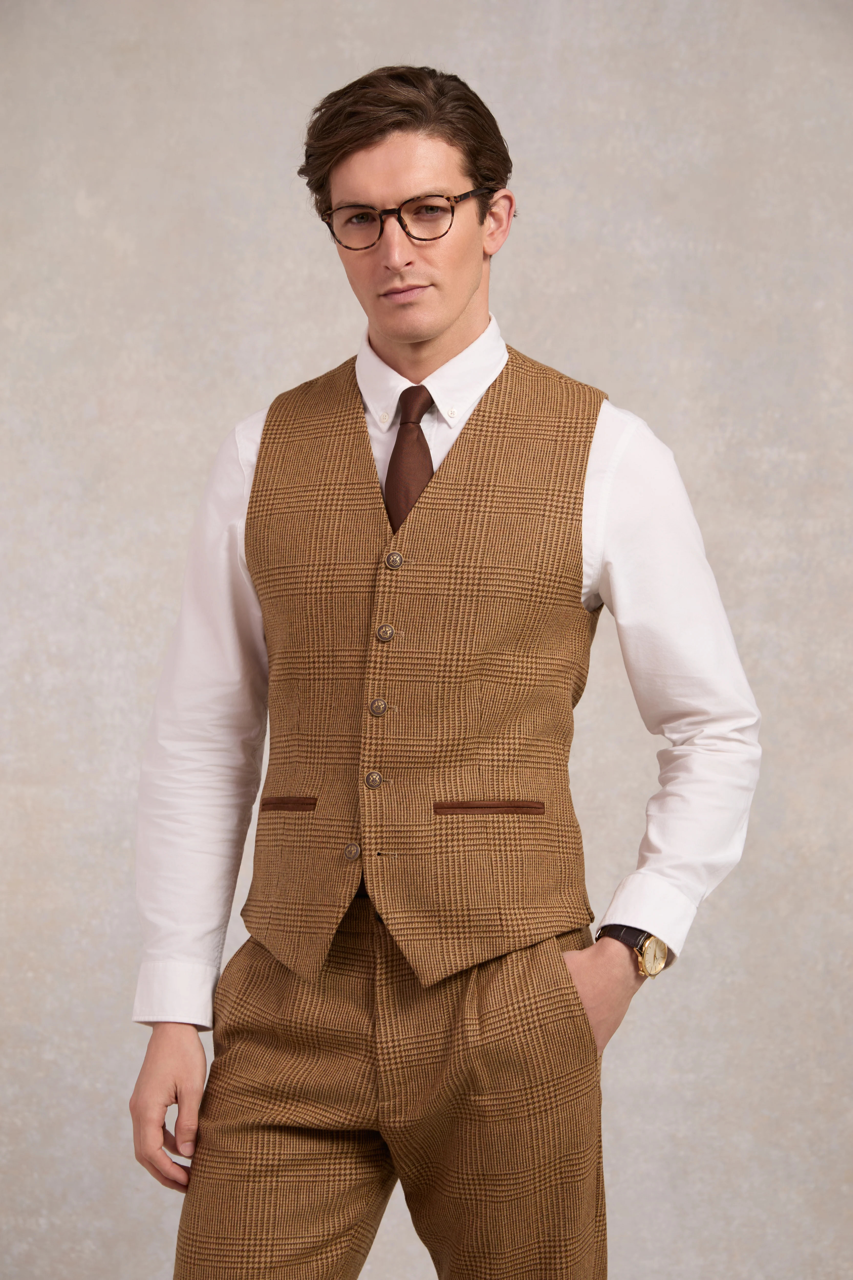 St James Waistcoat (Tawny) | Holland Cooper