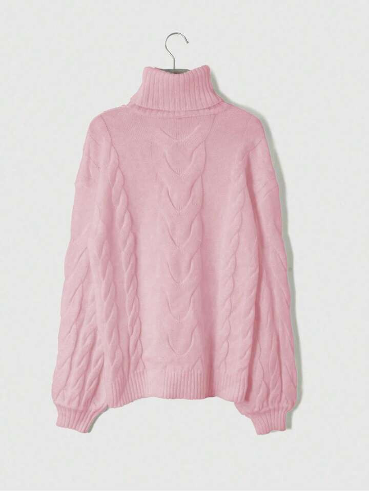 2024 Herfst/Winter Nieuwe Aankomst Oversized Ronde Hals Trui Voor Dames, Uniek Ontwerp, Losse Pas... | SHEIN