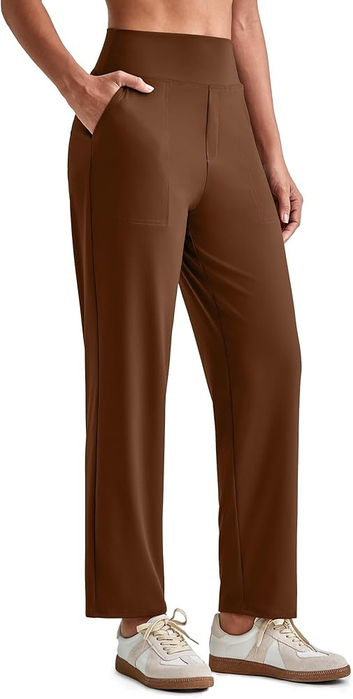G4Free ShiftReady Womens Ankle Dress Yoga Pants with Pockets Stretchy Business Casual Work Golf S... | Amazon (US)
