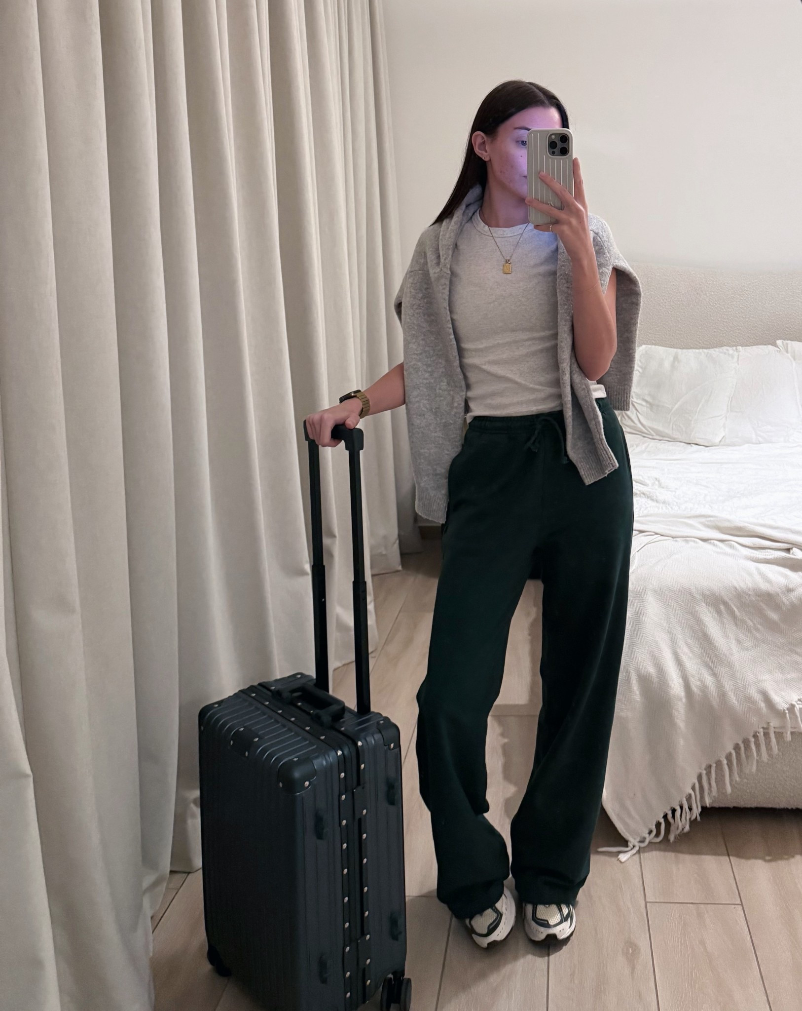 Airport outfit - Comfort is key! 

These joggers are from Pull and Bear and they are so comfortable. I would recommend going up one size to get that oversized look ☺️

#LTKfitness #LTKstyletip #LTKtravel