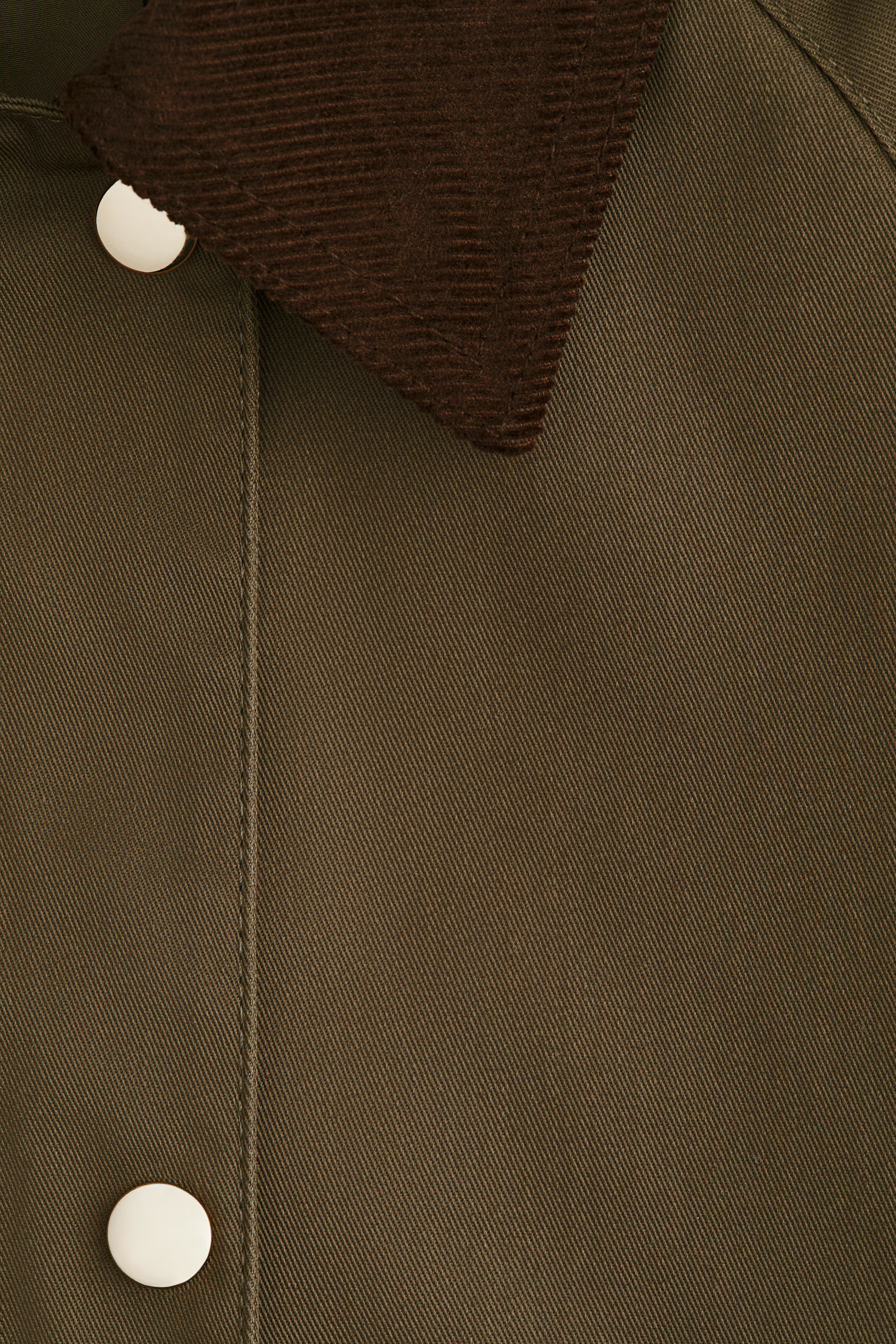 Jacket with Corduroy Collar | H&M (US + CA)