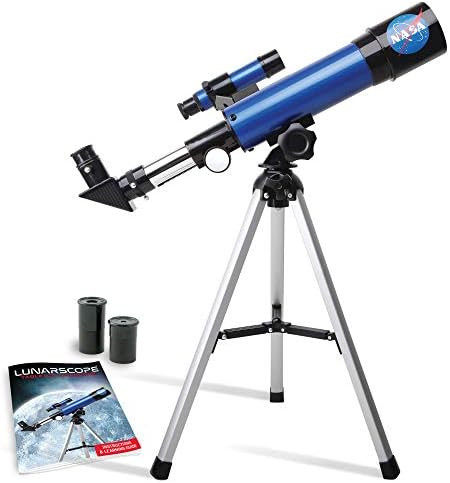 NASA Lunar Telescope for Kids – Capable of 90x Magnification, Includes Two Eyepieces, Tabletop ... | Amazon (US)