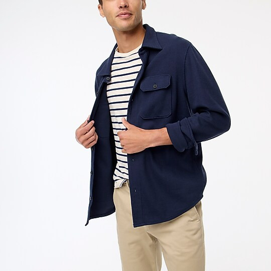 Waffle shirt-jacket | J.Crew Factory