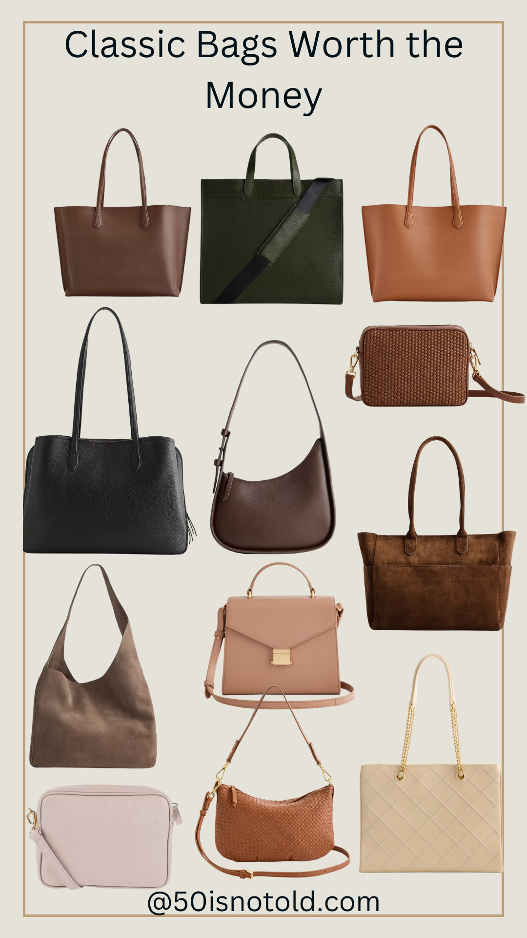 If you want a bag that works with almost every outfit, start here. 

 #LTKootd #LTKOver40