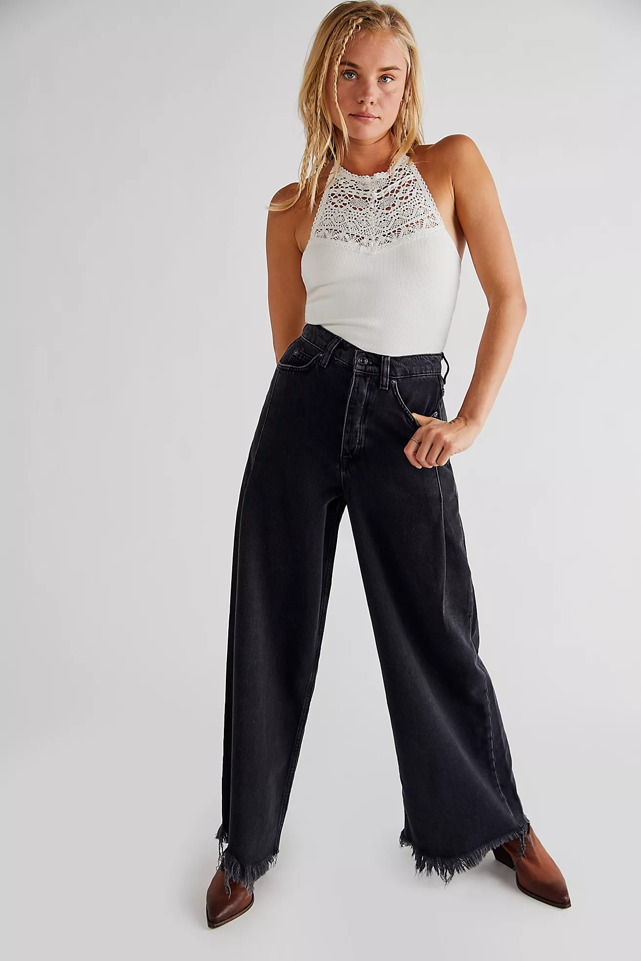We The Free Old West Slouchy Jeans | Free People (Global - UK&FR Excluded)