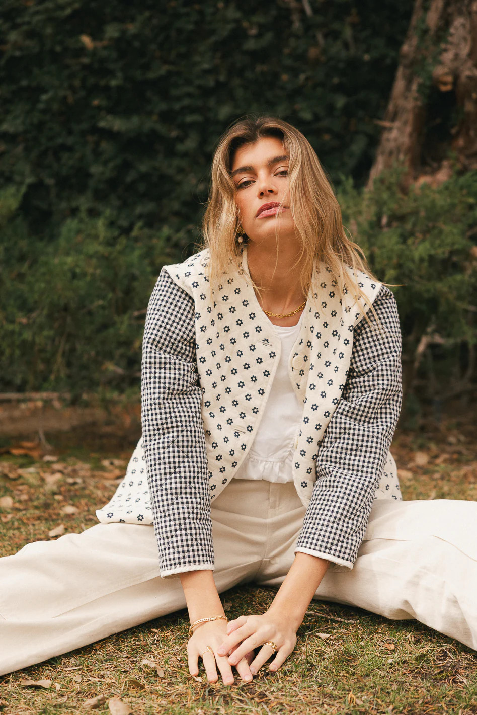 Collete Contrast Jacket | Böhme US