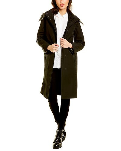Detachable Hood Trench Coat | Gilt