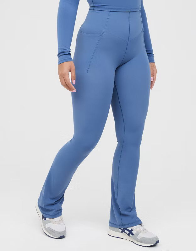OFFLINE By Aerie Real Me Xtra Hold Up! Pocket Bootcut Legging | Aerie