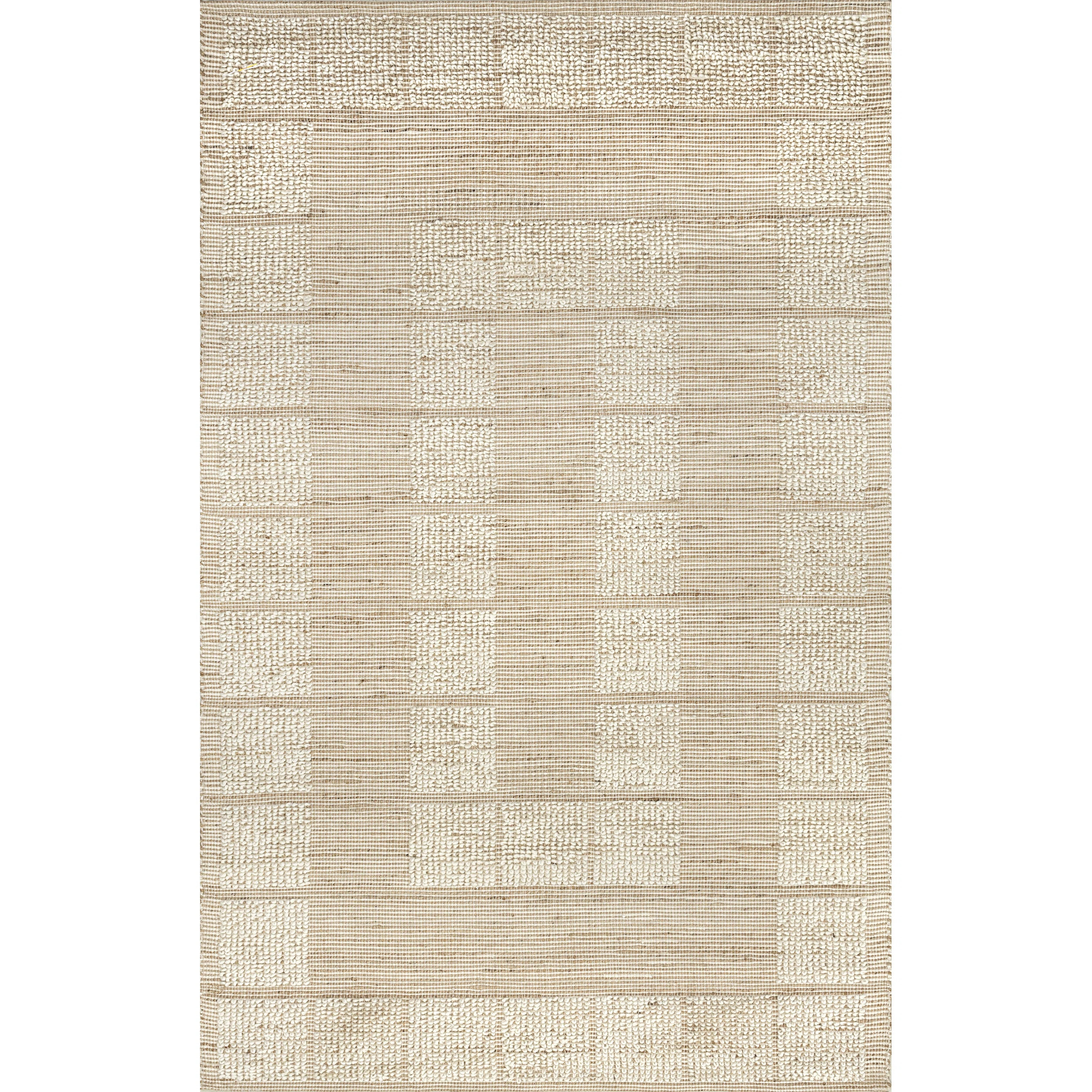Arvin Olano x Rugs USA Oden Textured Jute and Wool Area Rug | Wayfair North America