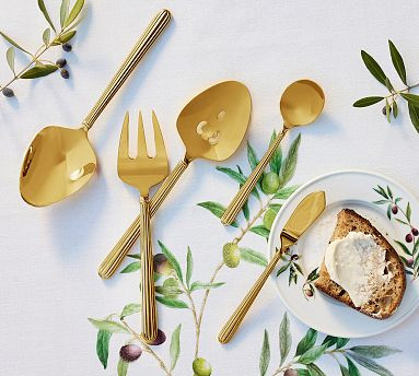 Monique Lhuillier Rivoli Hostess Set - Set of 5 | Pottery Barn (US)