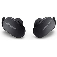 Bose QuietComfort Noise Cancelling Earbuds – True Wireless Earphones with Voice Control, Black | Amazon (US)