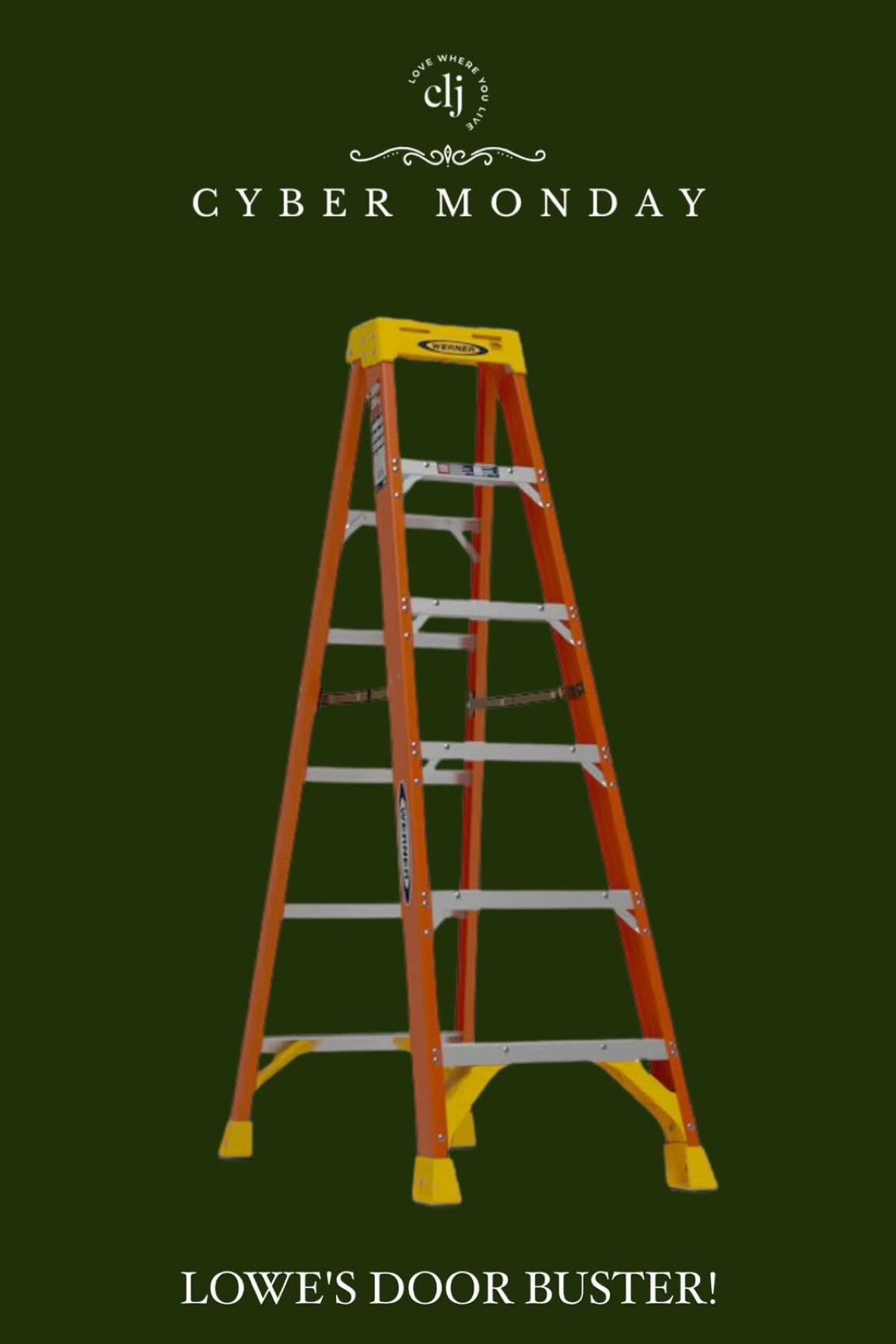 If you just realized you need a ladder to hang all of those Christmas lights you bought, this deal is for you 😏 was $129, now $59 for Cyber Monday!

#LTKCyberWeek #LTKFindsUnder100 #LTKHome