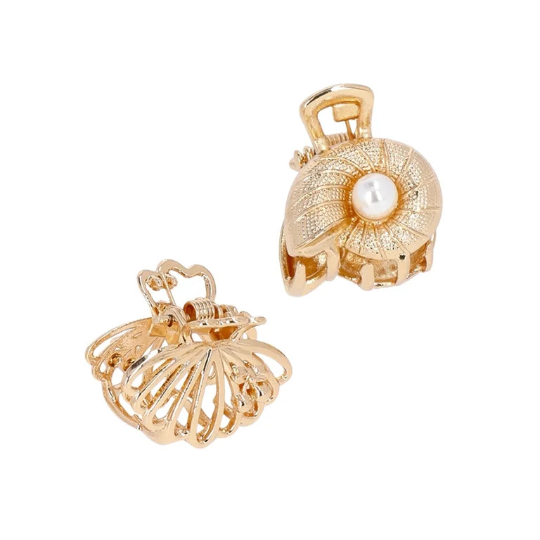 Time and Tru 4-Pack Mini Metal Claw Set | Walmart (US)