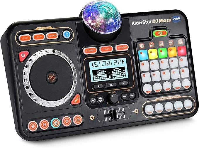 VTech KidiStar DJ Mixer Black | Amazon (US)