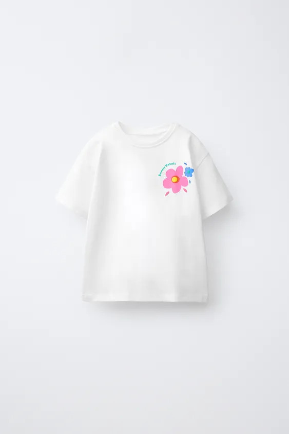 FLORAL PRINT T-SHIRT | Zara US