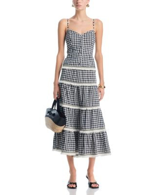 Gingham Top & Gingham Midi Skirt - Exclusive | Bloomingdale's (AU)