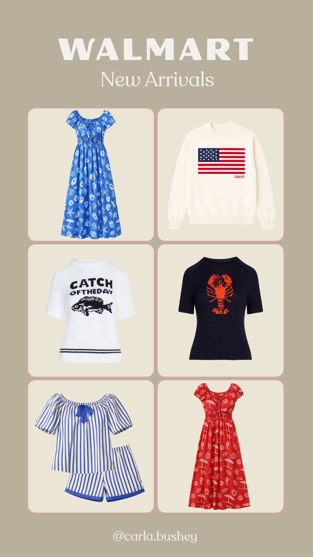 Walmart has the best Summer apparel coming out right now!! So many cute things for the 4th of July🇺🇸🤍



Spring 2026, summer, independence day, usa, red white & blue, carla.bushey 

 #LTKSeasonal