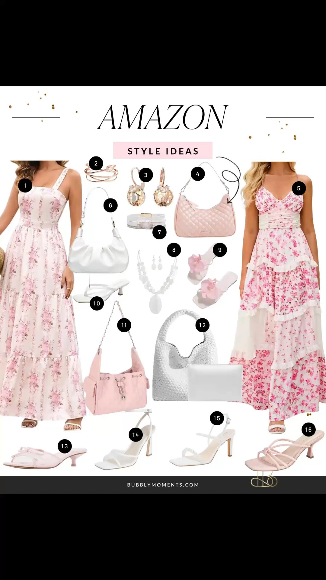Currently obsessed with classy feminine looks that feel expensive, timeless, and easy to wear ✨ From soft florals and romantic silhouettes to chic gold accents and elevated accessories, these outfit ideas are perfect for vacations, spring events, brunch dates, parties, showers, dinners, and everything in between. The perfect mix of trendy and elegant without trying too hard 🤍 Saving all these looks for upcoming trips, weekends, and last minute outfit inspo because every detail is so pretty and versatile. If you love effortless glam, polished neutrals, soft colors, and elevated everyday fashion, this roundup is everything 💕🌸✨ #LTKSeasonal #LTKItBag #LTKSaleAlert #AmazonStyle #FashionInspo #SpringOutfits #SummerFashion #VacationLooks #GirlyFashion #ElegantOutfits #StyleIdeas #OOTDFashion #ClassyStyle #FeminineFashion #RomanticStyle #NeutralAesthetic #PrettyStyle #LuxuryInspired #AmazonDeals #VacationWardrobe #WeddingSeason #BridalStyle #DateNightLook #TrendingFashion #MinimalStyle #CapsuleStyle #EffortlessStyle #ChicFashion #DesignerInspired #StyleTrends #WeekendOutfit #ModernFeminine #CuteOutfits

#LTKgrwm #LTKootd #LTKSeasonal