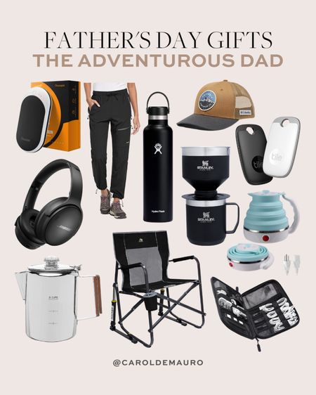 Gift your adventurous dad these camping chair, pocket heater, coffee pot, and more this father's day!

#splurgegifts #giftguide #giftsforhim #amazonfinds

#LTKGiftGuide #LTKFind #LTKmens