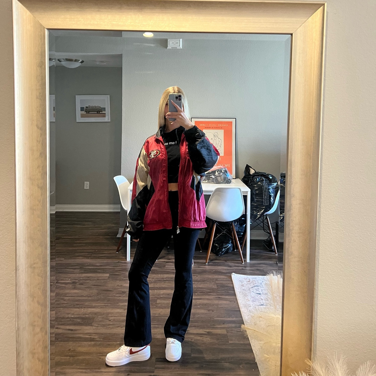 Vintage 49ers windbreaker (size L) bought from Etsy ❤️

#LTKstyletip #LTKshoecrush #LTKfindsunder100