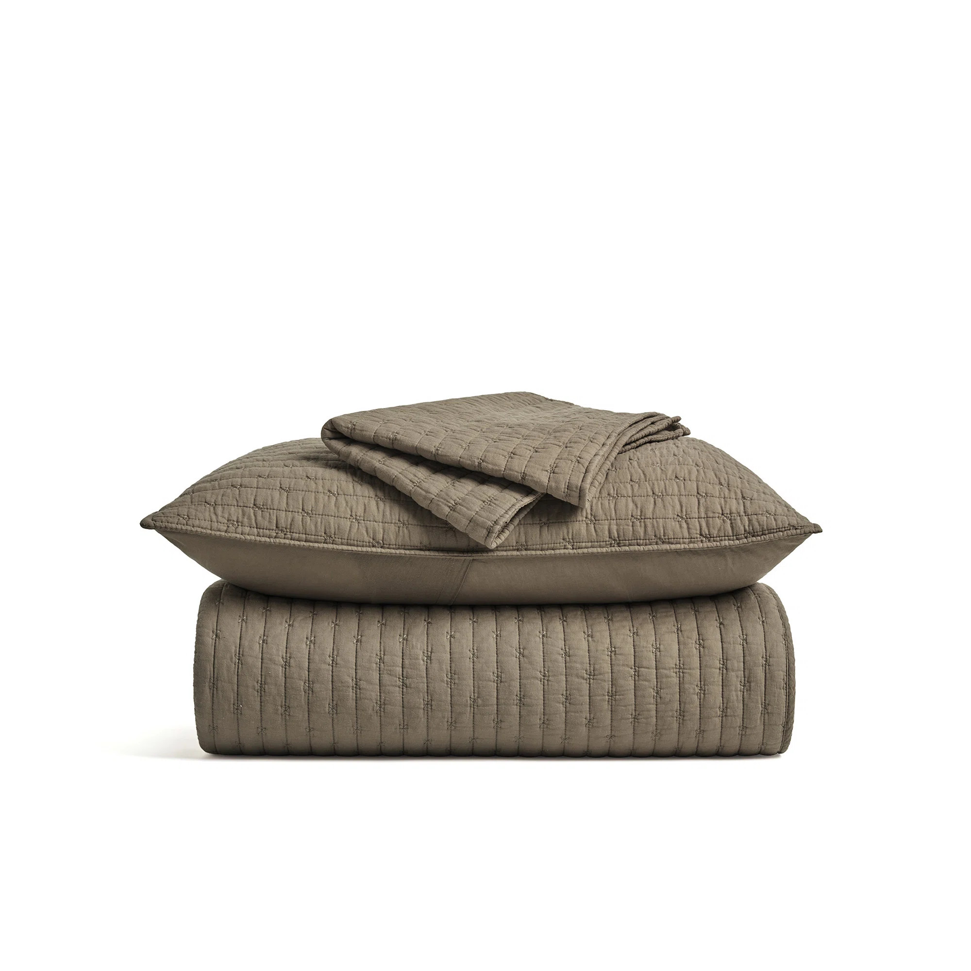 Cross Stitch Cotton Quilt set | Joss & Main